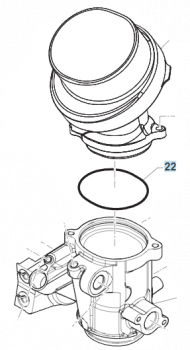 O-RING 0510-20 51.0X2.0 FKM. # F12382`