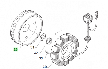 ROTOR KOKUSAN YF9019, # F15549`
