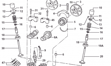 Ventilfeder D.22 L.39.4F3.5, # F16415;