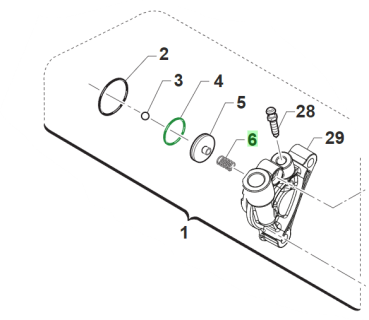 Druckfeder K=12/13N/m, F16444.4`