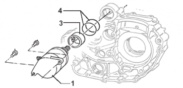 Buchse für Elektrostarter, # F26341,