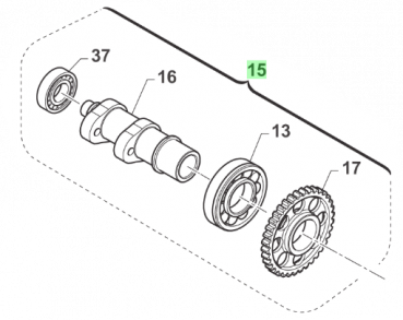 Nockenwelle CPL ASP FA11. # F28868`