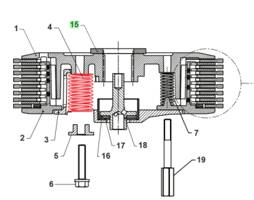 DISTANZIALE APTC ADLER 8867. # F35579`
