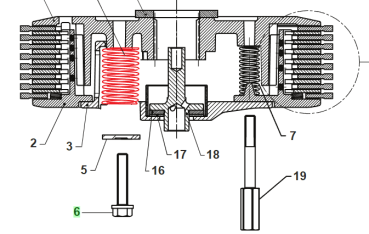 Schraube M5X25  SP. APTC 250/450. # F35585`