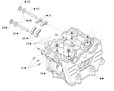 Verschlussschraube Fingerhebelwelle , # F49066´