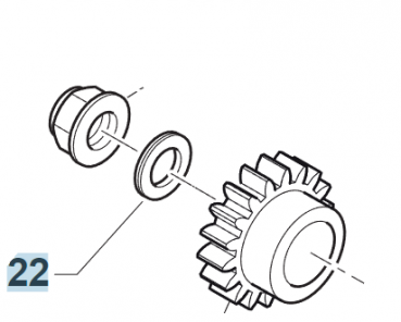 Sicherungsscheibe 35,5X18,3X1,25, # F49831,