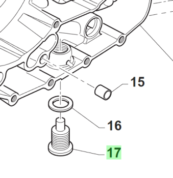 Ölablaßschraube. # F49905`