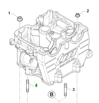 Stehbolzen M8 X 62,5 450 SM. # F49926.1