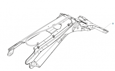 Kennzeichenträger Racing mod 22 ( ohne Rücklicht) # F67182´