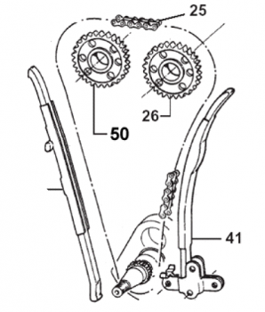 Steuerkette P118, #F70344