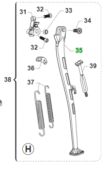Seitenständer EN MY 2022. # F73512`