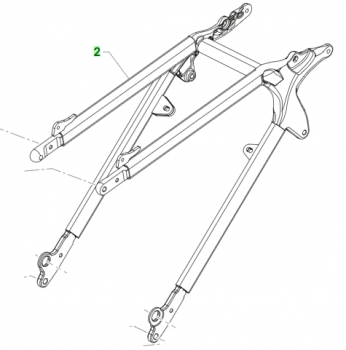 Rahmenheck 4T Twin,  # F72527`