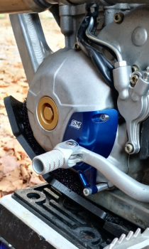 Zündungsdeckel-Schutz TM Racing 250-300 4takt – blau, # SM_055.
