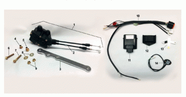 Schaltsensor für 2T und 4T. # F08236`