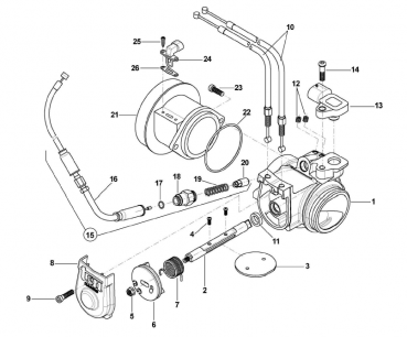 Feder choke/hotstart Fi , # F16451