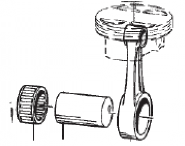 Pleuelkit 400F , # F18706`