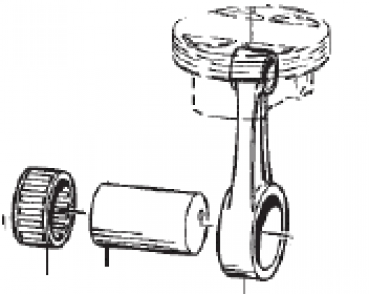 Pleuelkit 250F. # F18754`