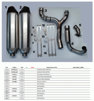 Auspuffkrümmer  450/530 SMX , # F27531