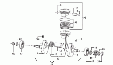 Woodruff key KW 5X3X25 UNI7510R.F.A., # F49853´