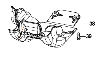 Schraube für Motorschutz. # F49861`