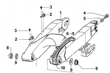 Schraube 8X45, # F49976`