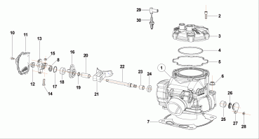 Gasket, Cylinder 0,20, #05280.2