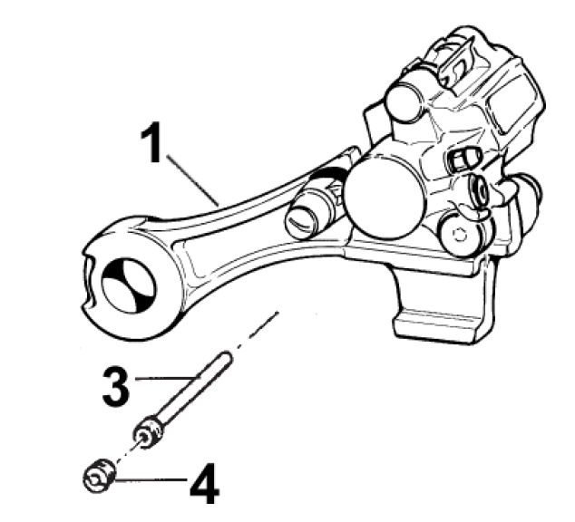 TM Racing Germany - Shop - Bremssattel hinten, Nissin, > mod 2014