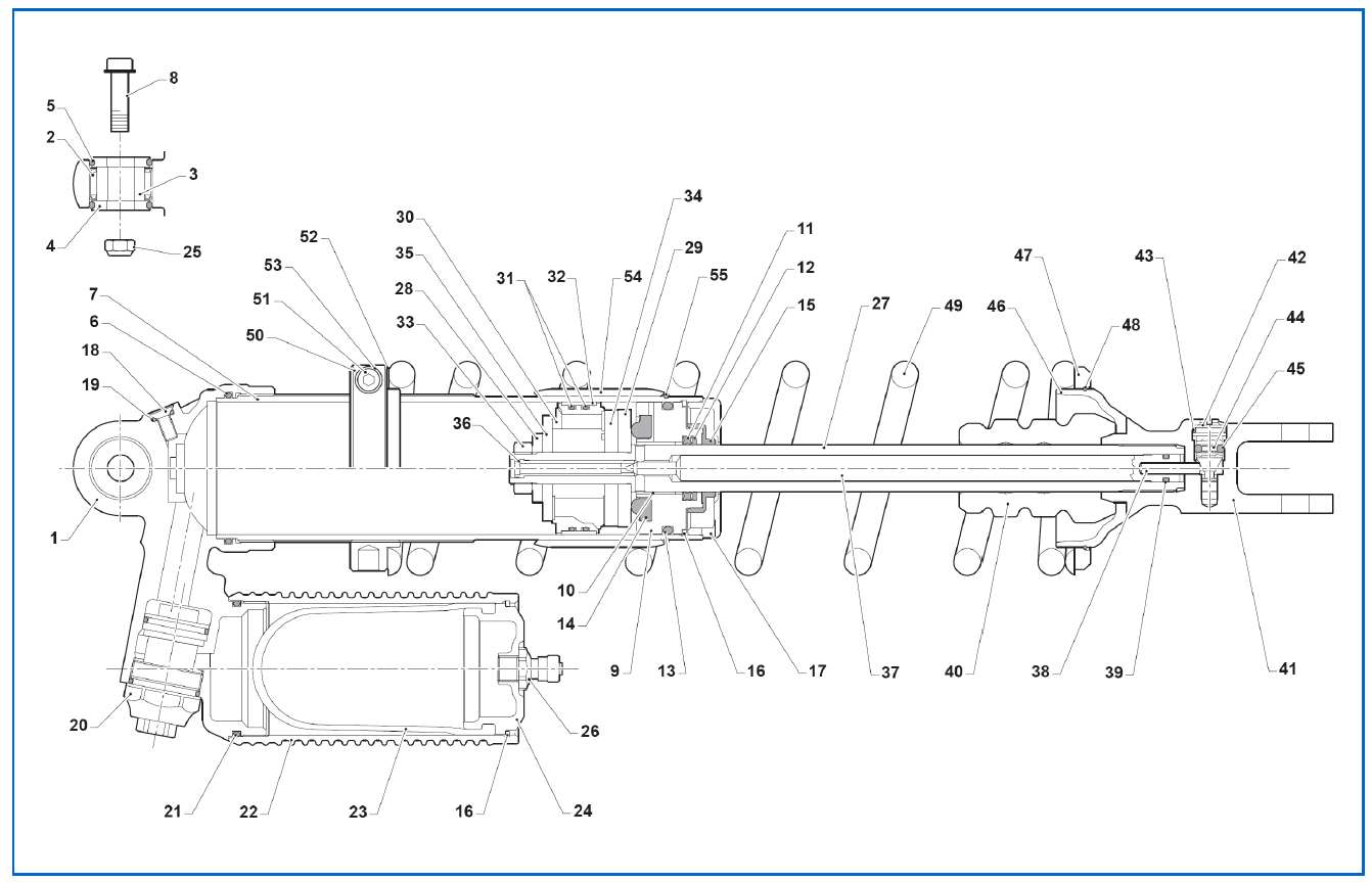 TM Racing Germany - Shop - Anschlaggummi Stoßdämpfer für System TM