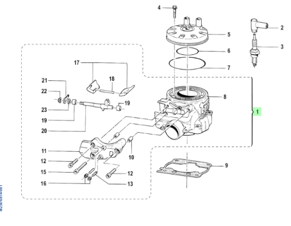 Zylinder 300 MX/EN 11/14  CPL, # 01309`