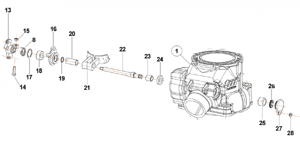 Zylinder 300 MX/E EV 2016  CPL, #01313