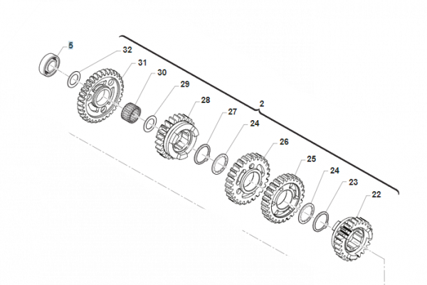 Kugellager 6202 Z C3 (CON RIVETTI). # 03080`
