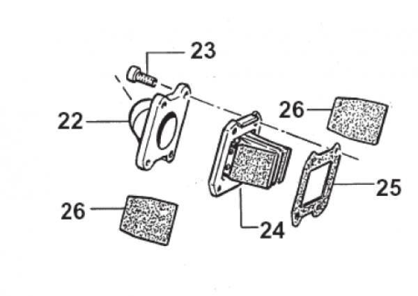 Dichtung Membrangehäuse  80/85. # 05262´