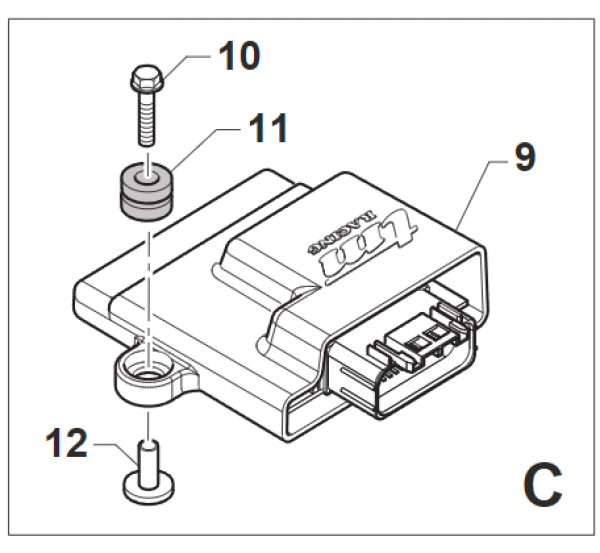 ECU SMR 300 2T FI 2025. # 08135.0`