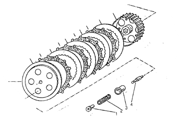 Kupplungsfeder. # 16001`