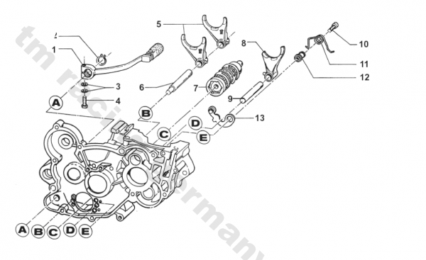 Feder 125 / 250 2T, # 16252`