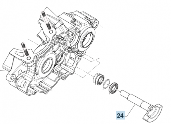 Ausgleichswelle 250/300, # 18267`