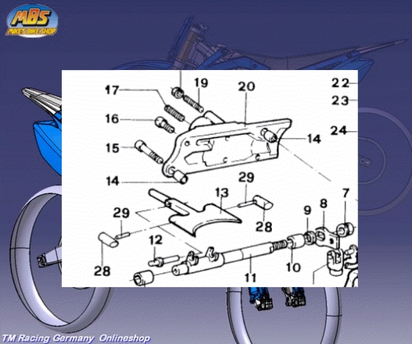 Auslaßschieber 125 MOD. 92/96. # 22026`