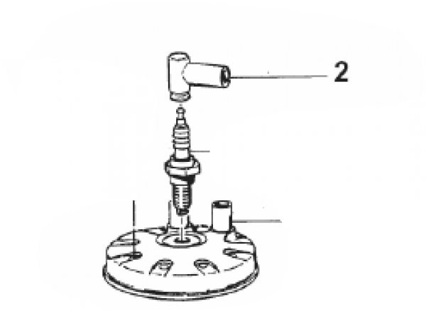 Zündkerzenstecker NGK LB05EMH, # 21017.