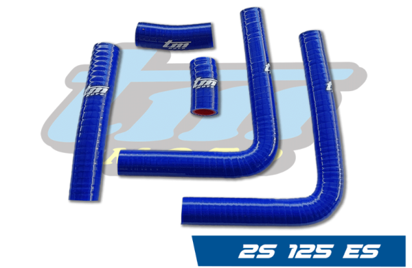 Kit Kühlerschläuche Silicon TM Moto  2T 125 ES. # 21150`