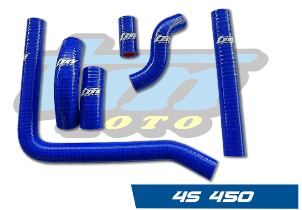 Kit Kühlerschläuche Silicon TM Moto 4T 450. # 21152`