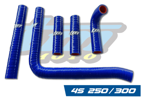 Kit Kühlerschläuche Silicon TM Moto 4T 250/300. # 21153`