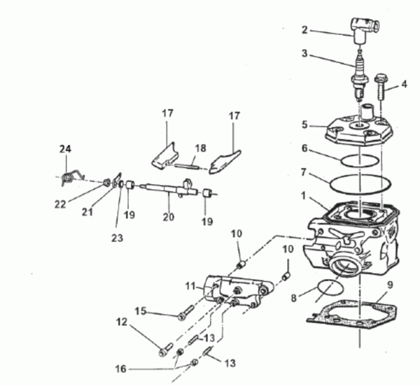 Auslass-Schieber 80/85/100cc mod 2015  , # 22028.15.