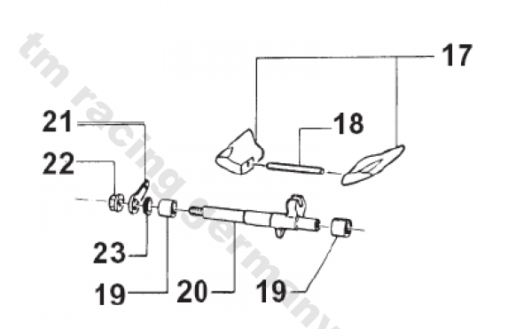 Auslaß Schieber 125/144 2002 bis 2012. # 22032`
