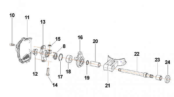 Auslass-Klappen 300cc ab mod 2015, # 22260,