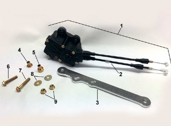 Servo Motor mit Zügen und Gehäuse , #22503