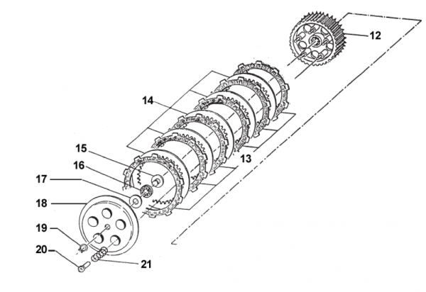 Kupplungsnabe 125/144  mod 2014 , # 25099.14`