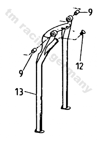 Buchse Mittelständer, # 26010,