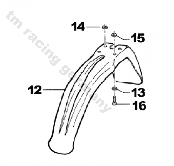 Buchse Kotflügel vorne ( hintere Buchse) 25 x 10, ab mod 2008, # 26081.