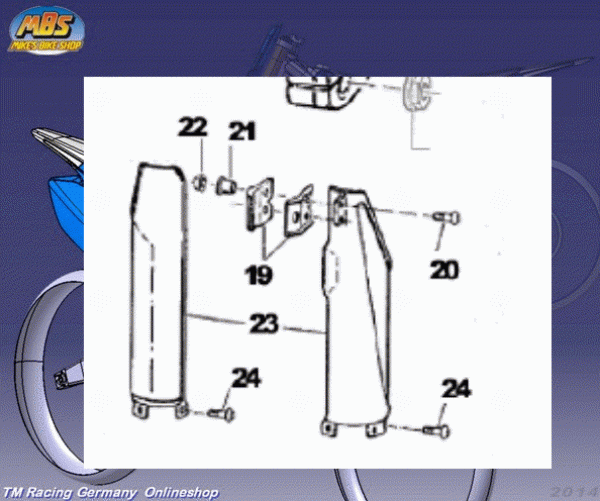Buchse Bremsschlauchführung. # 26133`