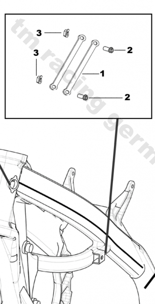 Motorhaltestrebe mod 144, # 26208
